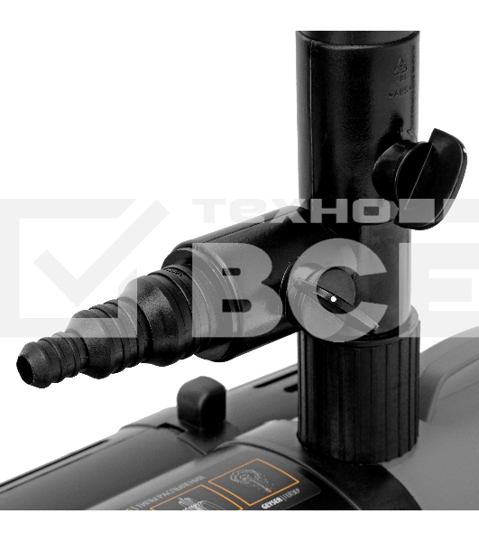 Насос фонтанный FNP90-39, 92 Вт, подъем 3,9 м, 3200 л/ч, колокольчик/каскад/гейзер  Denzel