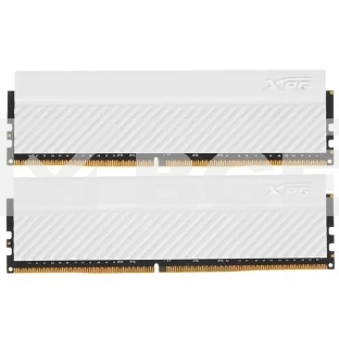Оперативная память XPG Gammix D45, DDR4, 32GB (2x16GB), 3200MHz, CL16, UDIMM, с радиатором, белый