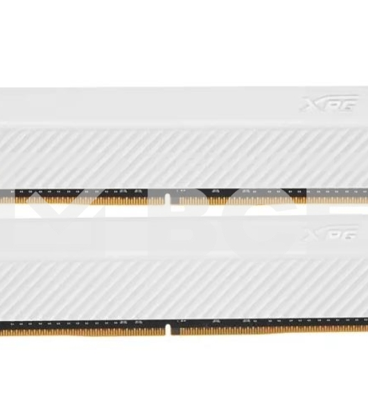 Оперативная память XPG Gammix D45, DDR4, 32GB (2x16GB), 3200MHz, CL16, UDIMM, с радиатором, белый