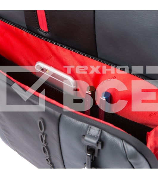 Рюкзак Piquadro Urban CA4532UB00/GRN серый/черный натур.кожа