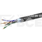 Кабель информационный Suprlan Standard 01-1028-1, кат.5E FTP 4 парыX24AWG, PE внешний 305м, черный, фото2
