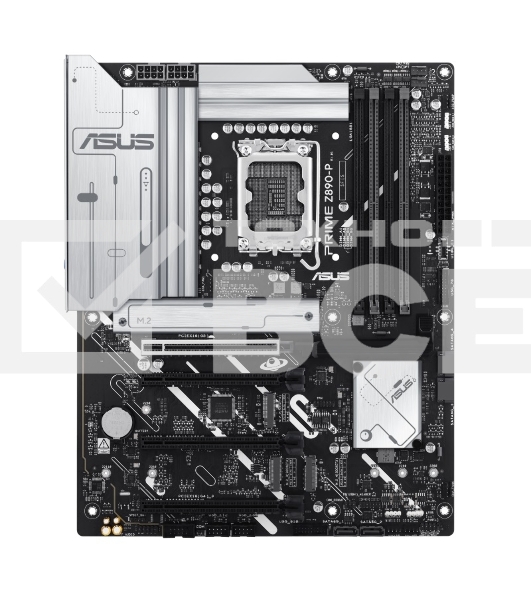 Материнская плата ASUS PRIME Z890-P, LGA 1851, Intel Z890, 4xDDR5, 4xSATA, 4xM.2, 1xPCIe 5.0 x16, 2xPCIe 4.0 x4, 1xPCIe 4.0 x1, 1xHDMI, 1xDP, 1xUSB-C (видеовыход), 1x 2.5Gb LAN, 4xUSB-A 2.0, 2xUSB-A 3.2 Gen 1, 1xUSB-A 3.2 Gen 2, 1xUSB-C 3.2 Gen 2x2, 3x3.5
