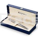 Ручка перьевая Waterman Hemisphere (CWS0920410) Steel CT F сталь нержавеющая подар.кор., фото7