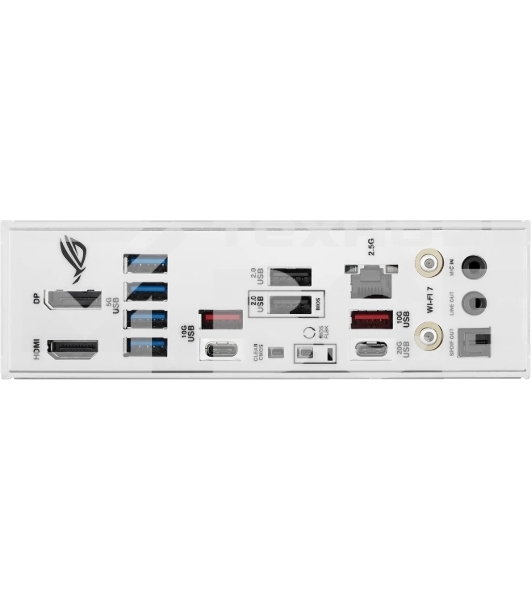 Материнская плата ASUS ROG STRIX B850-A GAMING WIFI, AM5, AMD B850, 4xDDR5, 2xSATA, 4xM.2, 1xPCIe 5.0 x16, 1xPCIe 4.0 x16, 1xPCIe x4, 1xDP, 1xHDMI, 1x2.5Gb LAN, 1xUSB-C 20Gbps, 1xUSB-C 10Gbps, 2xUSB-A 10Gbps, 4xUSB 5Gbps, 2xUSB-A 2.0, 3x3.5 мм, 7.1, ATX