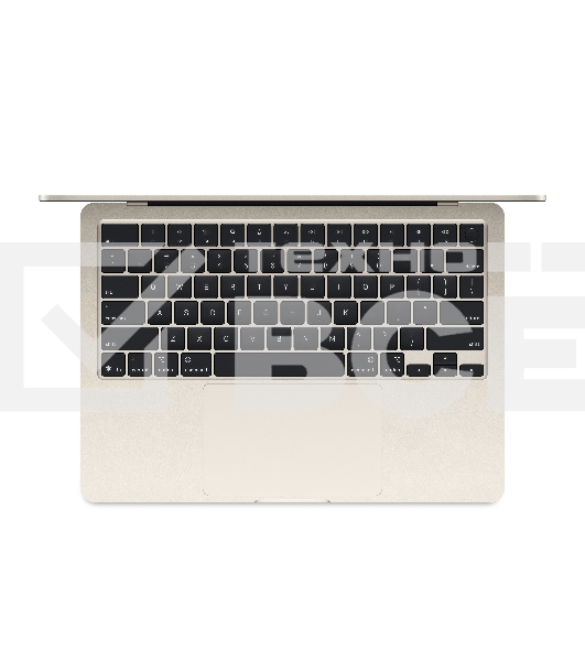 Ноутбук 13-inch MacBook Air: Apple M2 with 8-core CPU, 8-core GPU/16Gb/256GB SSD - Starlight/EN