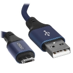 Кабель Crown USB - microUSB CMCU-3103M blue, фото5
