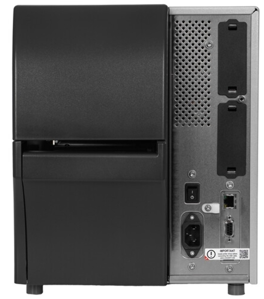 Принтер этикеток термотрансферный коммерческий Zebra TT ZT411 203 dpi, 356 мм/сек, USB, RS-232, Ethernet, USB Host, Bluetooth, серый/черный