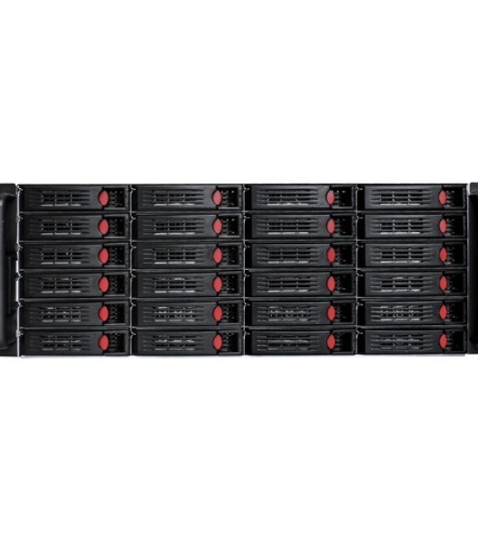 Серверный корпус ExeGate Pro 4U660-HS24 (RM 19', высота 4U, глубина 660, БП 700ADS, 24xHotSwap, USB)