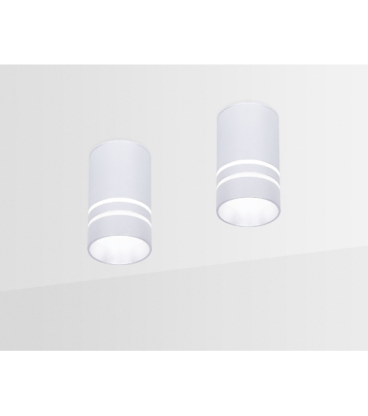 Светильник Ambrella light TN236 SL/S серебро/песок LED 4200K 5W D60*100