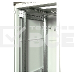 Шкаф телеком. напольный 42U (600x1000) дверь перфориров. 2 шт. (ШТК-М-42.6.10-44АА) (3 коробки), фото10