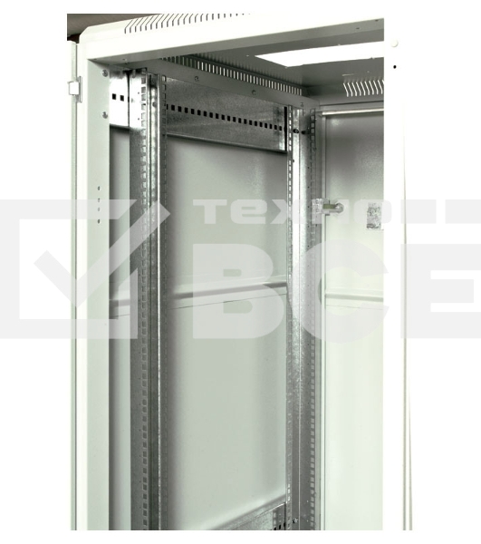 Шкаф телеком. напольный 42U (600x1000) дверь перфориров. 2 шт. (ШТК-М-42.6.10-44АА) (3 коробки)