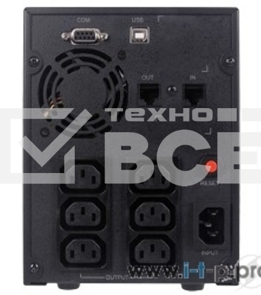 Источник бесперебойного питания CyberPower VALUE2200EILCD black 2200VA/1320W