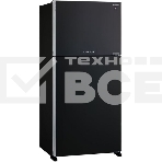 Холодильник Sharp SJ-XG60PMBK черный двухкамерный 422/178 л морозилка сверху, No Frost, фото3