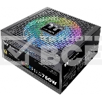 Блок питания Thermaltake ATX 750W Toughpower iRGB Plus 80 PLUS gold (24+4+4pin) APFC 140mm fan color LED 9xSATA Cab Manag RTL, фото5