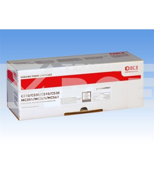 Картридж лазерный Oki C310/330/331/510/511/530/531/MC351/352/361/362/561/562 3.5K черный