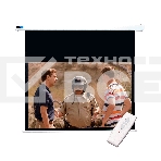 Экран Cinema S'OK SCPSM-266x150-ED60 16:9 настенно-потолочный, моторизованный, 266x150см, белый корпус, экстрадроп 60см, фото8