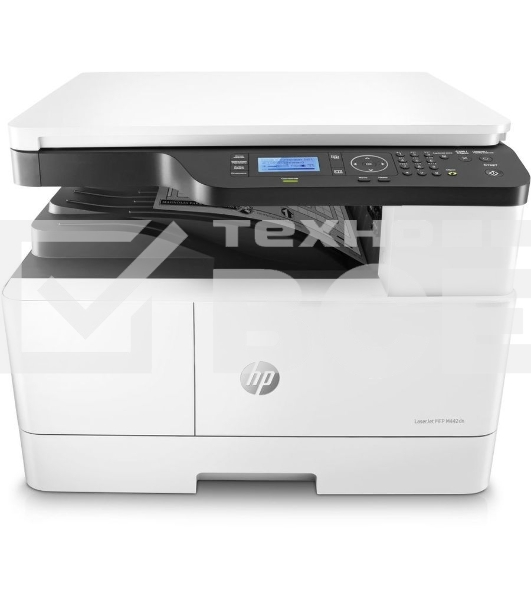 МФУ лазерный HP LaserJet M442dn (8AF71A), A3, ч/б, печ. до 24 стр/мин. (А4) до 13 стр/мин. (А3), 1200 x 1200 dpi (печать) 600x600dpi (скан.), USB, RJ-45
