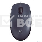Мышь проводная Logitech M90 черный/серый, 1000 dpi, USB, кнопки - 3, фото3