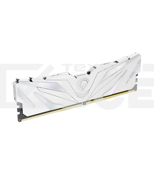 Оперативная память NETAC, DDR5, 16GB (2x8GB), 4800MHz, CL40, с радиаторами, белый