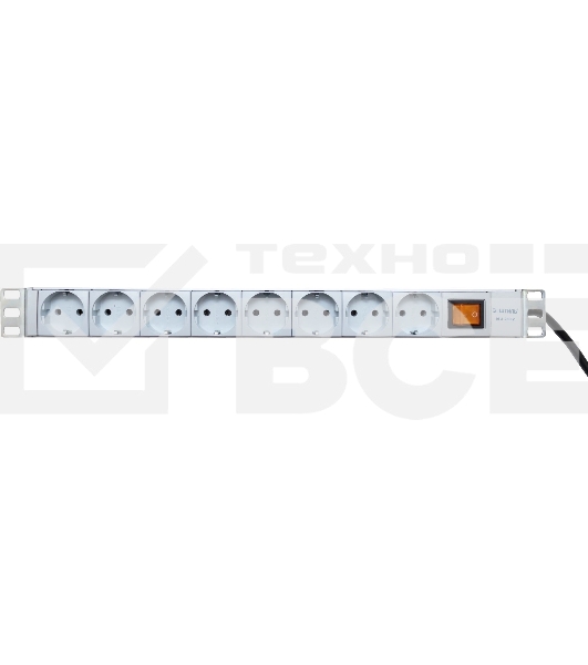 Распределитель питания Штиль PDU-8xSchuko-С20