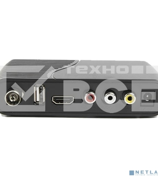 Ресивер эфирный цифровой Эфир DVB-T2 HD HD-215 пластик, дисплей DOLBY DIGITAL,