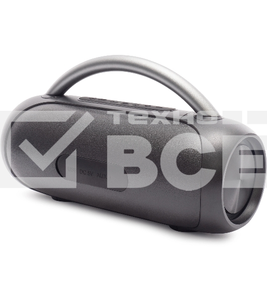 Колонка портативная Hyundai H-PS1026 черный 40W 2.0 BT 10м 1800mAh