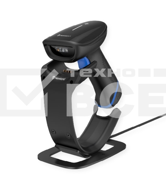 Сканер штрих-кодов HR2000 2D CMOS Wireless Bluetooth Handheld Reader with Stand/Docking Station and integrated USB-A cable