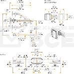 Кронштейн для мониторов Ultramounts UM727W белый 17'-32' макс.9кг крепление к столешнице поворот и наклон, фото19
