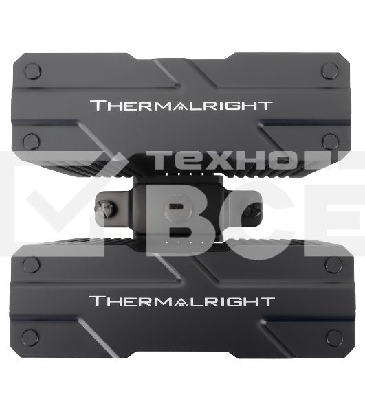 Устройство охлаждения(кулер) Thermalright Peerless Assassin 120 Soc-AM5/AM4/1151/1200/1700 черный 4-pin 25.6dB Al+Cu 750gr Ret (PA120-BLACK)