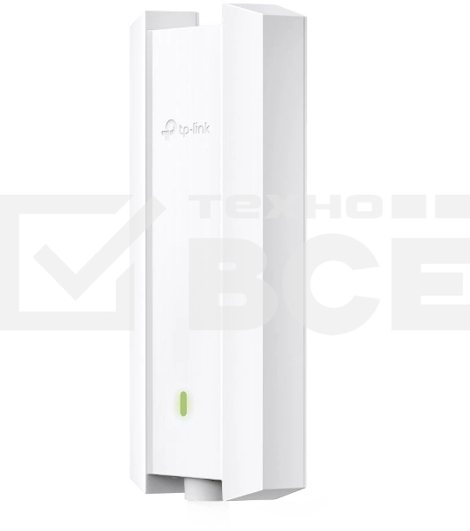 Двухдиапазонная точка доступа TP-Link EAP623-Outdoor HD, для улицы и помещений с поддержкой Wi-Fi 6 AX1800, 1 гиг. порт RJ45, 802.3af/at, Passive PoE (48 В, 0,5 А), IP67