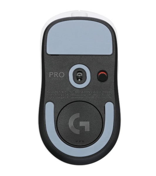 Мышь беспроводная Logitech G PRO X SUPERLIGHT 2 белый, 32000 dpi, радиоканал, USB, кнопки - 5