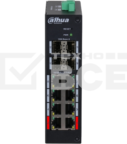 Коммутатор Dahua DH-HS4412-8ET-96 управляемый