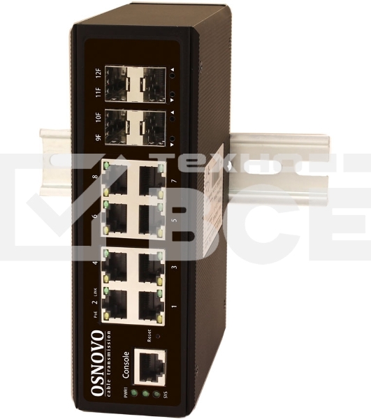 Коммутатор Osnovo SW-70804/IL неуправляемый