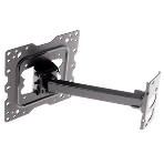 Кронштейн Kromax DIX-17 BLACK (для LED/LCD телевизоров 22'-55', max 30 кг, настенный, 4 ст свободы, наклон ±15°, поворот 180°, от стены 63-300 мм, max VESA 400x400 мм, вращение экрана ±5°, съемная монтажная пластина, кабель-канал, 5 шт/уп.), фото5