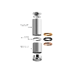Корпус светильника C6342 SWH белый песок D60*H150mm MR16 GU5.3, фото9