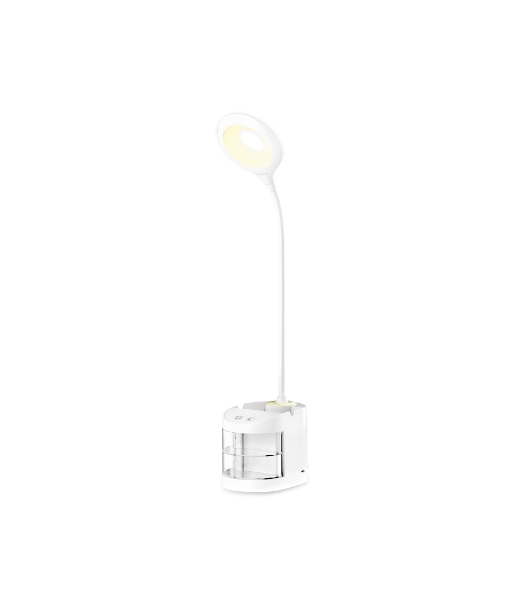 Настольная светодиодная лампа Ambrella light DE561 WH белый LED 4200K 4W