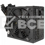 Блок питания CROWN CM-PS500W PRO (ATX, 500W, 80 PLUS SILVER 89%, APFC 20+4in 500мм, длина корпуса 140мм, FAN120, SATA*6, PATA*6, 4+4pin, 6+2pin PCI-E*4, кабель 1.2v, картонная упаковка), фото 1