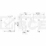 Выключатель клавишный круглый 250V 6А (2с) ON-OFF красный  Rexant, фото4