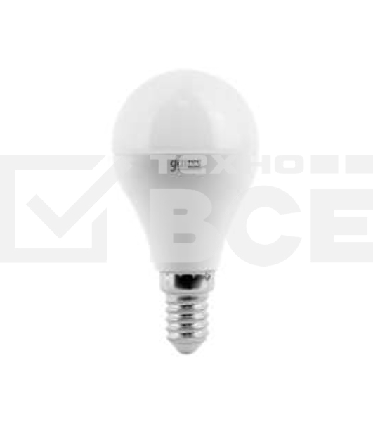Лампа светодиодная LED 6Вт E14 220В 4100К Elementary шар 53126 Gauss