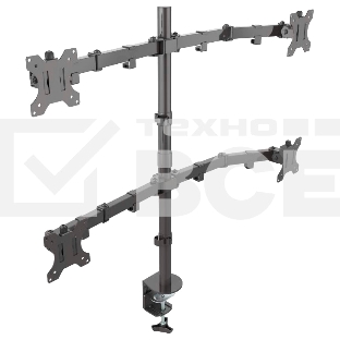 Кронштейн ONKRON D421E для четырех мониторов 13