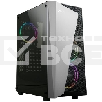 Компьютерный корпус ZALMAN S4 Plus, ATX, BLACK, WINDOW, 1x5.25