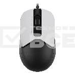 Мышь проводная A4Tech Fstyler FM12S белый/черный, 1200 dpi, USB, кнопки - 3, фото 1