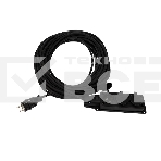 Удлинитель-шнур Rexant КГ 3х1.5, 30 м, 3 гнезда, морозостойкий, с/з, 16 А, 3500 Вт, IP44 (Сделано в России), фото 1