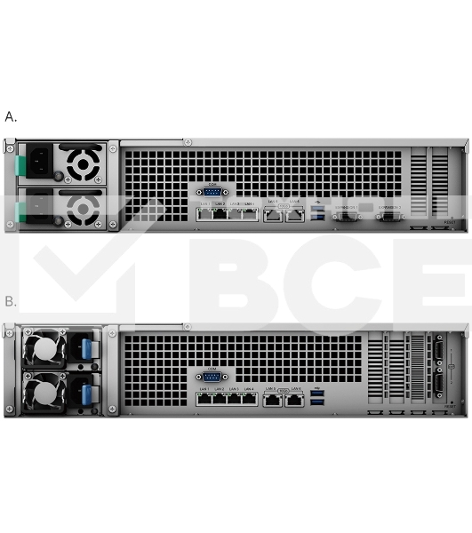 Система хранения Synology (Rack2U) 8C2