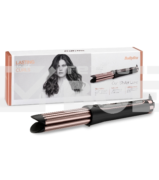 Щипцы Babyliss C112E макс.темп.:200С покрытие:кварц-керамическое черный