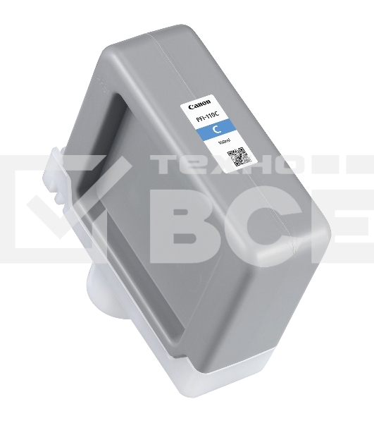 Картридж струйный Canon PFI-110 C 2365C001 голубой (160мл) для Canon TX-2000/TX-3000/TX-4000