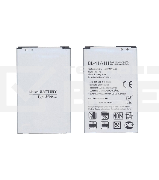 Аккумуляторная батарея BL-41A1H для LG Optimus F60 2100mAh 3,8V