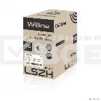 Кабель витая пара, неэкранированный U/UTP, категория 5e, 4 пары (24 AWG), одножильный,внутренний, LSZH, нг(A)-HF, серый, 305 м WRLine WR-UTP-4P-C5E-LSZH-GY, фото3