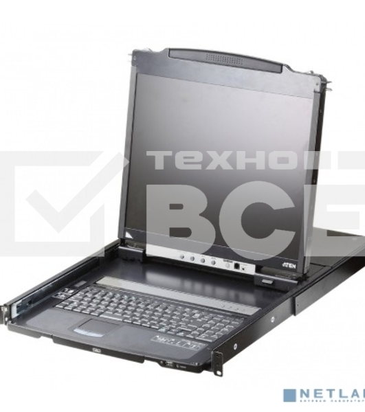 Квм консоль ATEN DUAL RAIL LCD PS/2-USB CONSOLE 19INCH (CL5800NR).