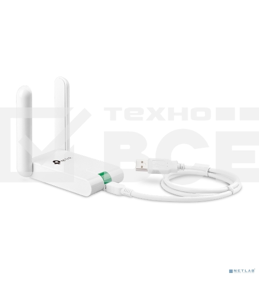 Сетевой адаптер TP-Link SOHO TL-WN822N Адаптер W300M High-Power Wireless USB Adapter, 2x2 MIMO, 802.11n